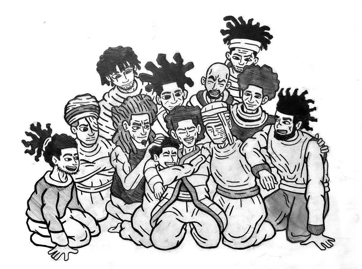 (24” x 30”) The Forgiveness of Joseph - 2024