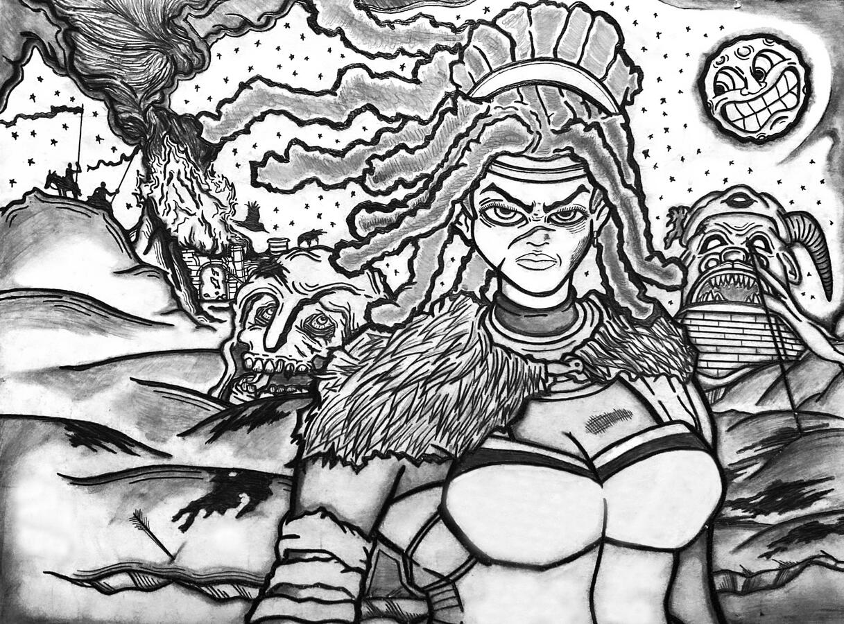 (24” x 30”) Deborah's Victory - 2022