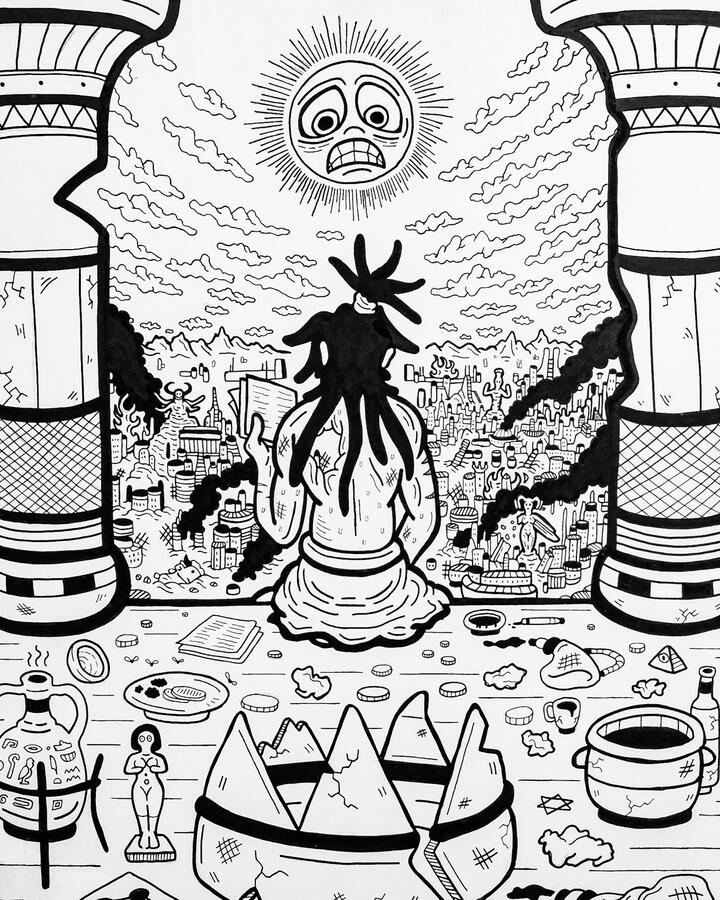 (30” x 24”) King Solomon's Sorrow - 2026